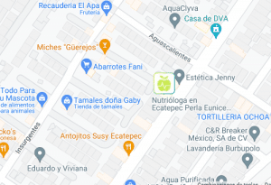 Ubicacion Nutriologa en Ecatepec