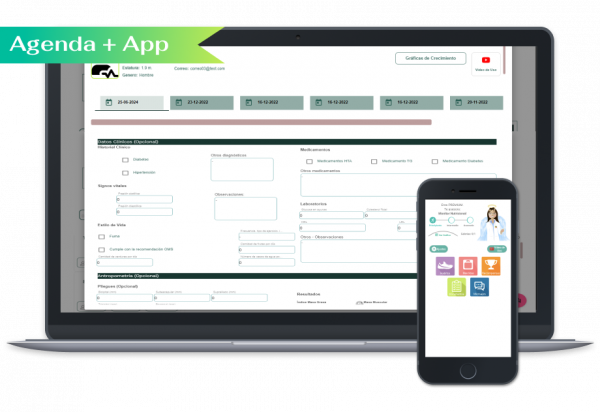 Agenda básica + app