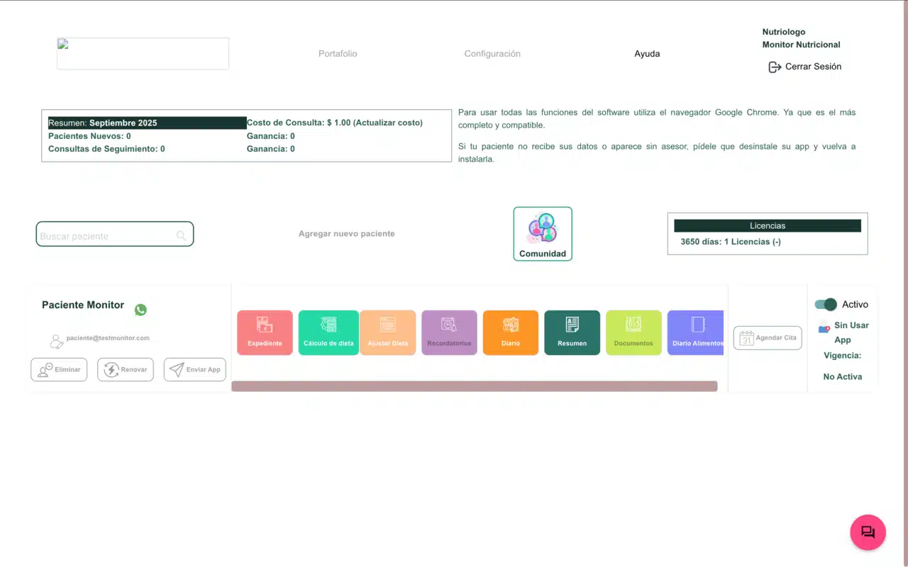 Aplicaciones para nutriólogos las mejores 5 para 2025 (top 5) 7 Captura de Pantalla 2025 10 20 a las 11.18.31