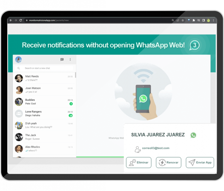 software funcion chat whatsapp