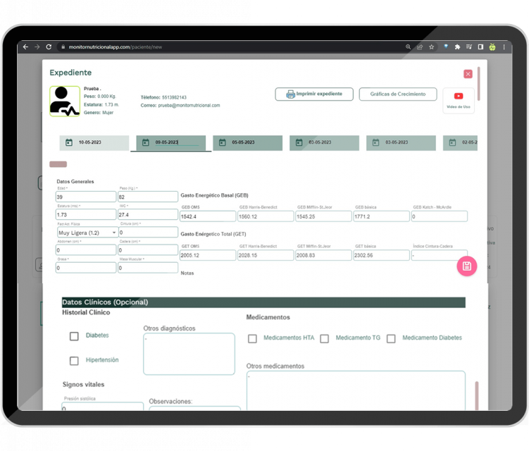 software funcion expediente