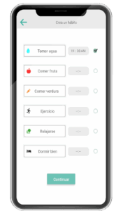 App de nutrición: Dieta balanceada 6 app nutricion funcion creador de habitos 2026